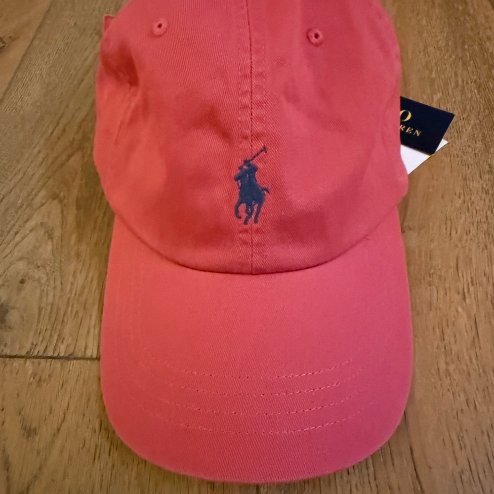 Polo Ralph Lauren Baseball Hat, Adult, One Size, pink/mauve - Picture 6 of 6